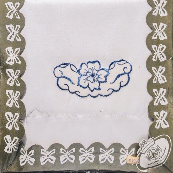 Vtg New Crestline Royal Made Set Of Pillowcases 42X36 - Picture 5 of 5